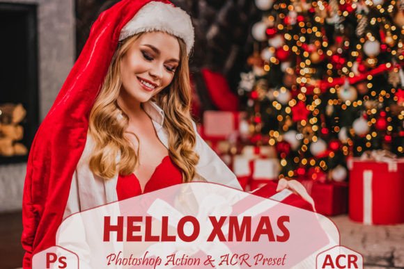 12 Hello Xmas Photoshop Actions: A Crafter's Review