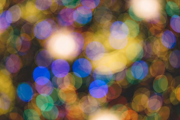 Abstract Sparkle Bokeh for Branding