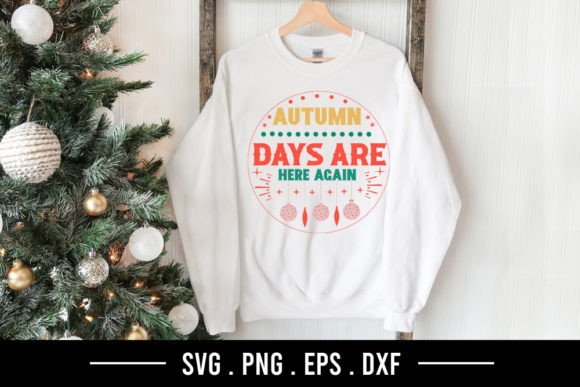 Autumn Days: T-Shirt Designs & Brand Assets