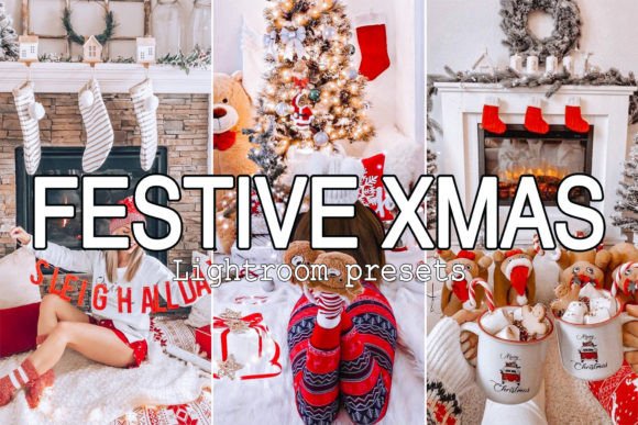 Festive Xmas Presets by Actions Amp for Branding