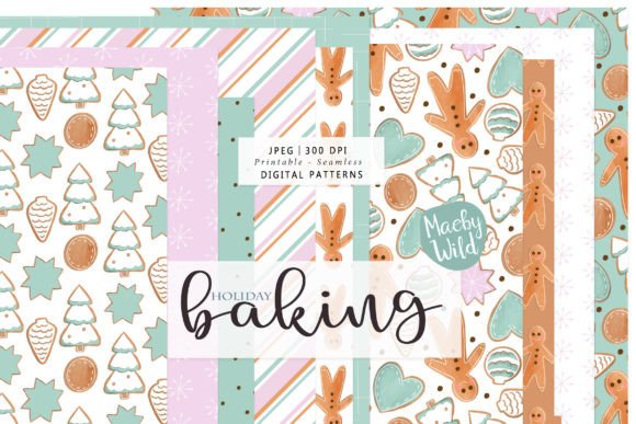 Holiday Baking Gingerbread Man Patterns Review