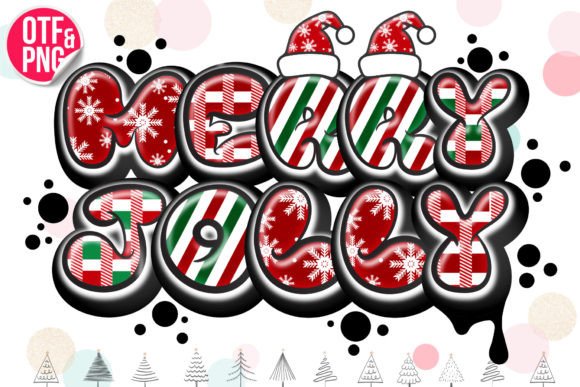 Merry Jolly: A Festive Color Fonts Asset for Design
