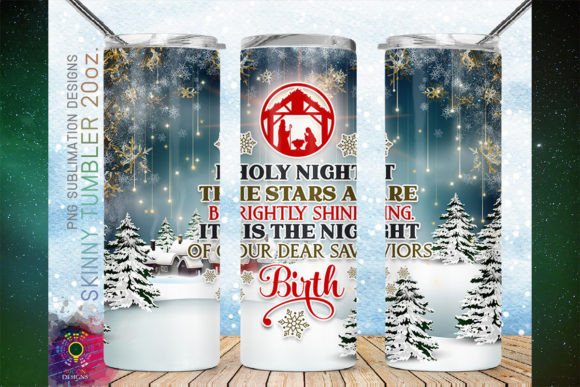 O Holy Night Nativity PNG for Crafts