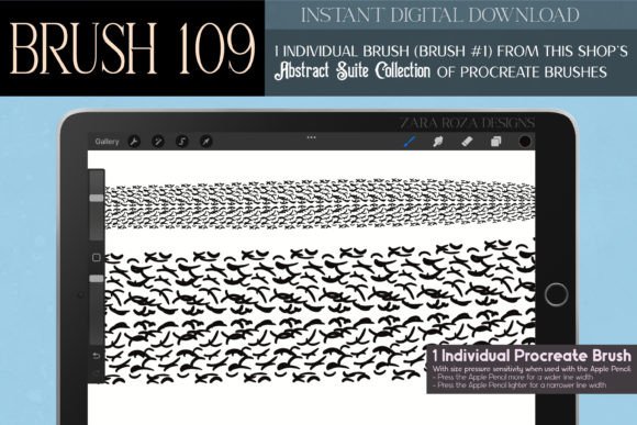 Procreate Brush 109: Abstract Suite Brushes Review