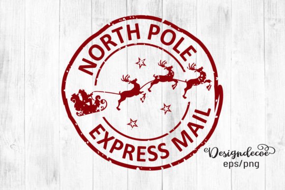 Review: North Pole Express Mail Santa Stamp for Embroidery