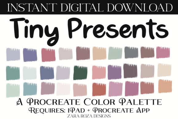 Tiny Presents Procreate Color Palette: Essential Add-Ons