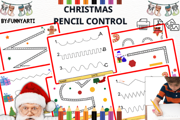 Winter Pencil Control: A K Season Essential